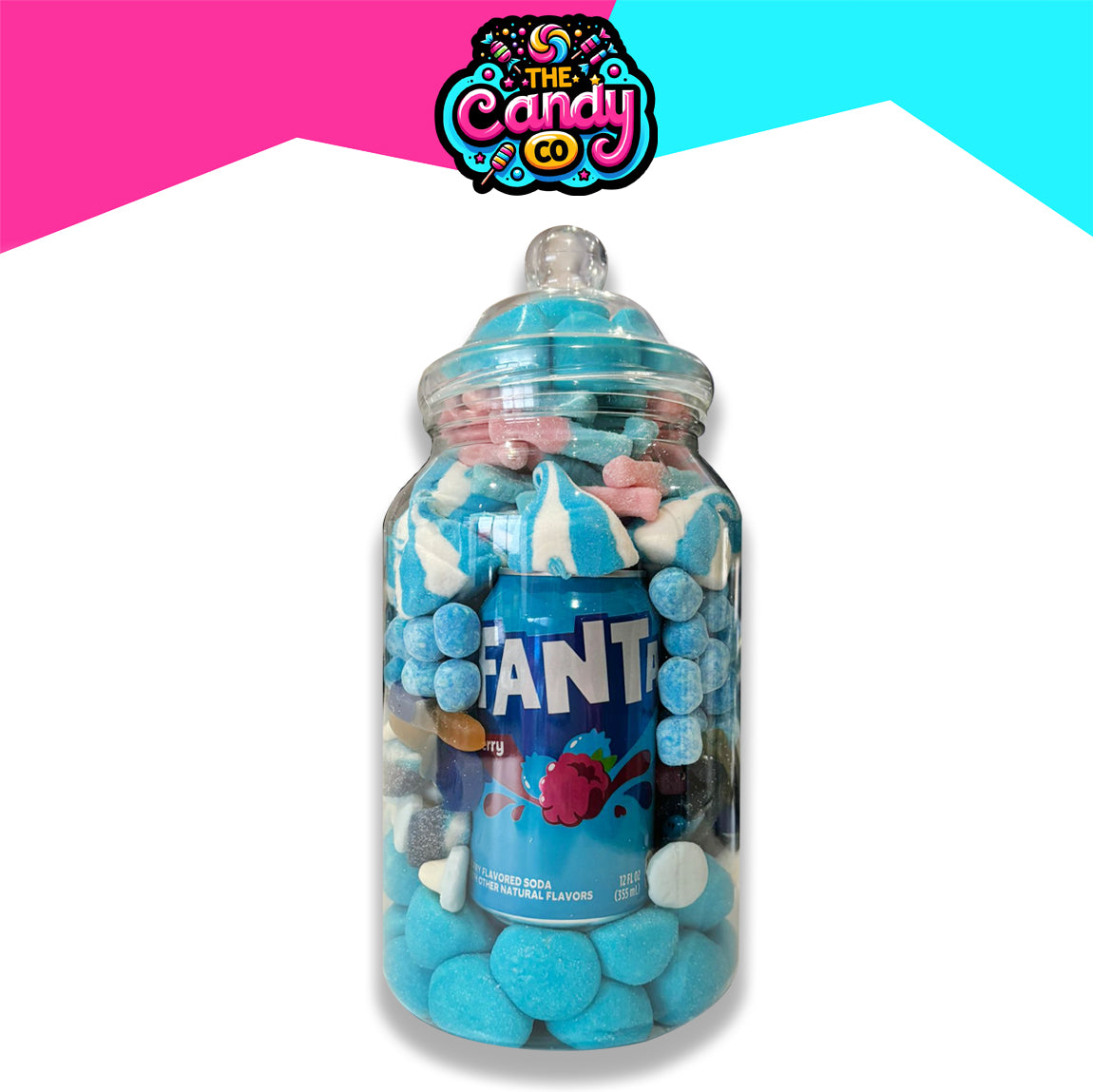 USA Fanta Berry 3.25L Candy Can Gift Jar