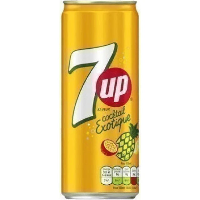 7up Exotique Cocktail Slim Can 330ml