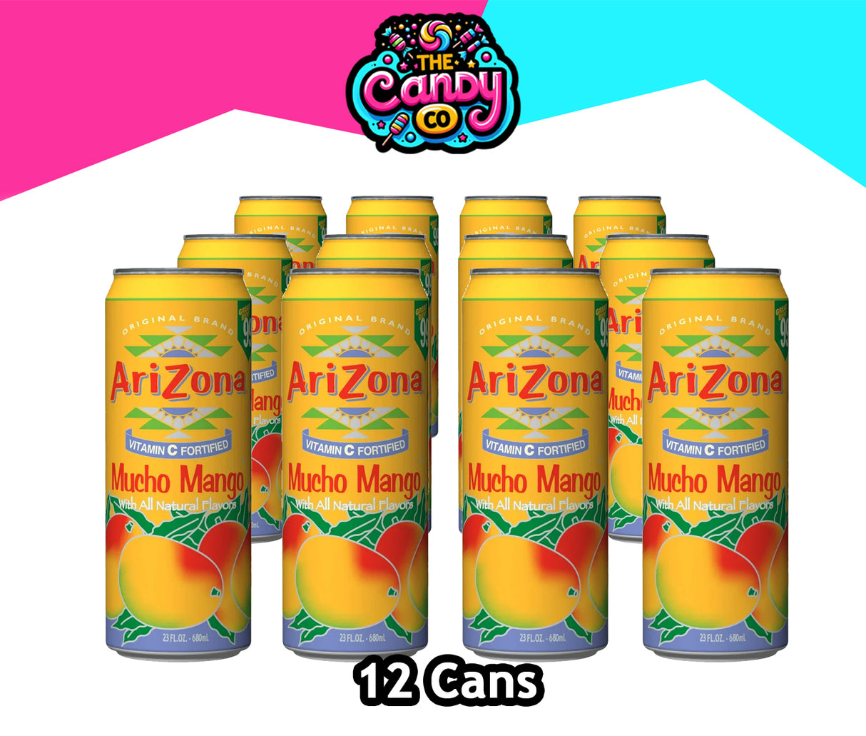 USA Arizona Mucho Mango Can 650ml x 12