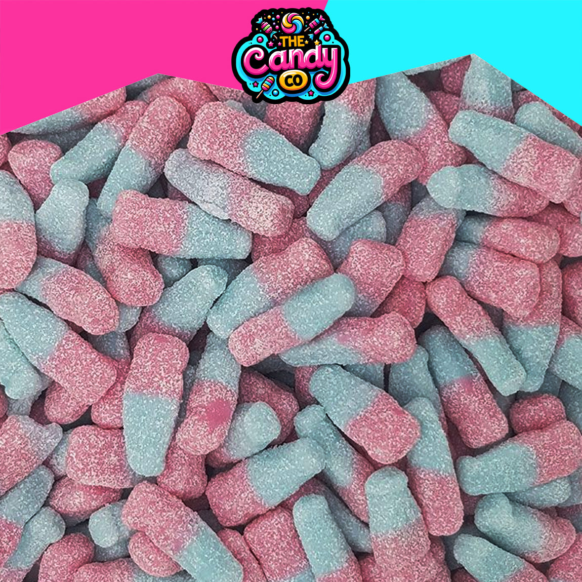 Fizzy Bubblegum Bottles - 100g