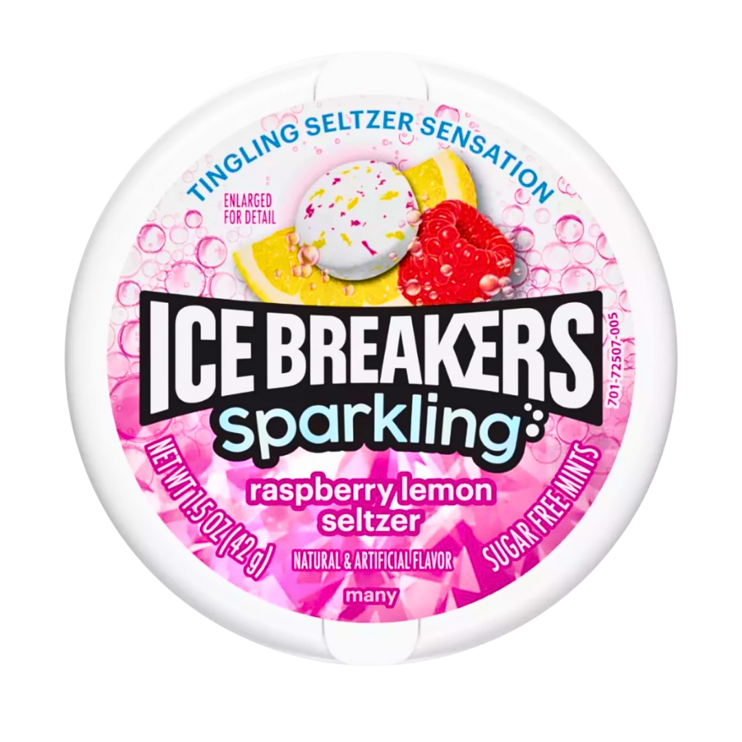 Ice Breakers Sparkling Raspberry Lemon USA 42g