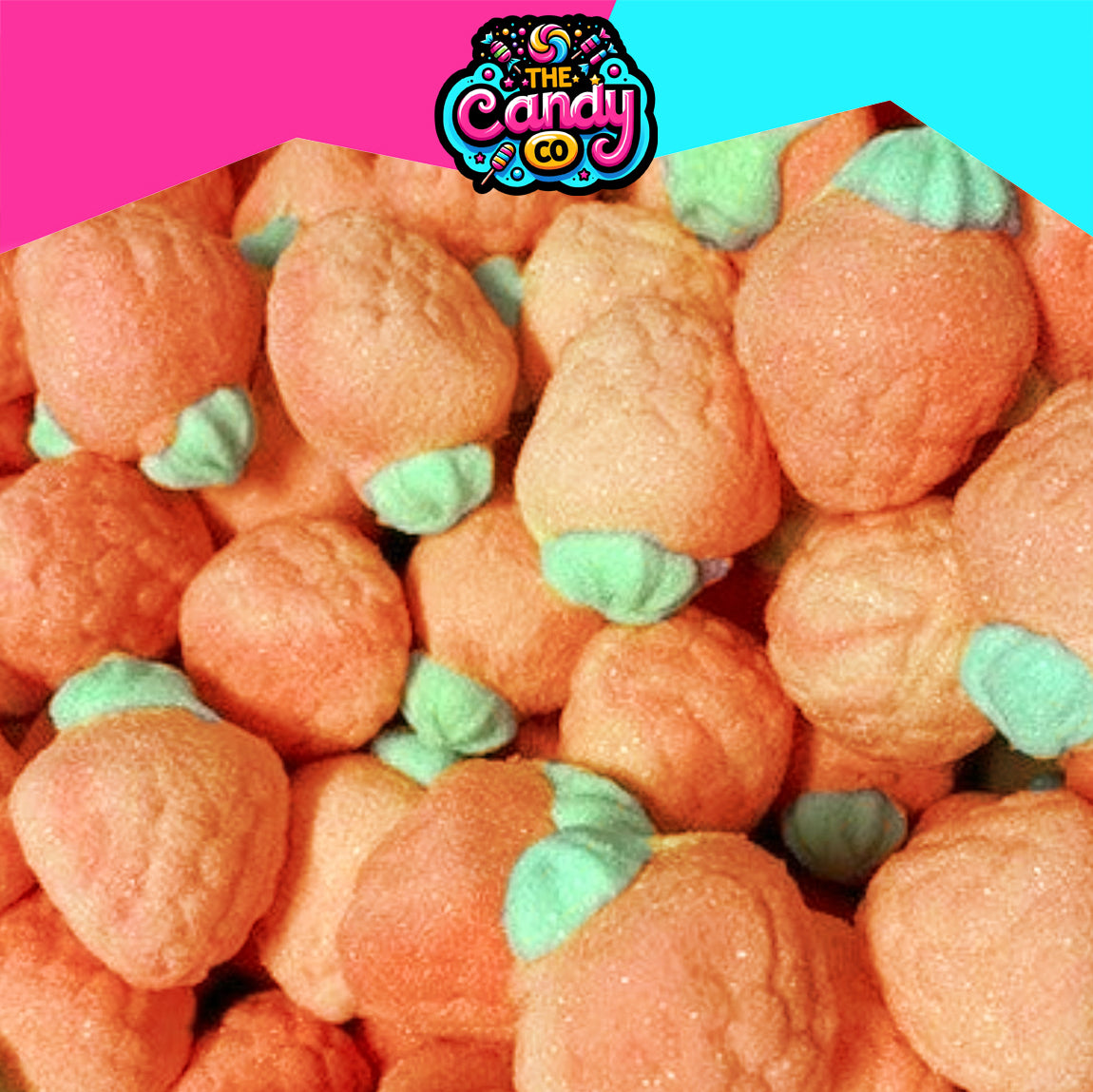 Jelly Filled Peach Marshmallows - 100g