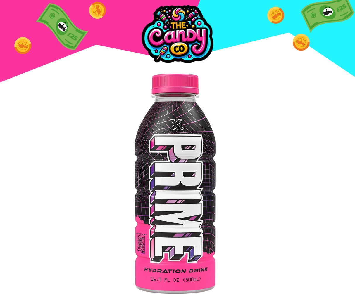 Prime X Hydration Pink Lemonade - 12 Bottles