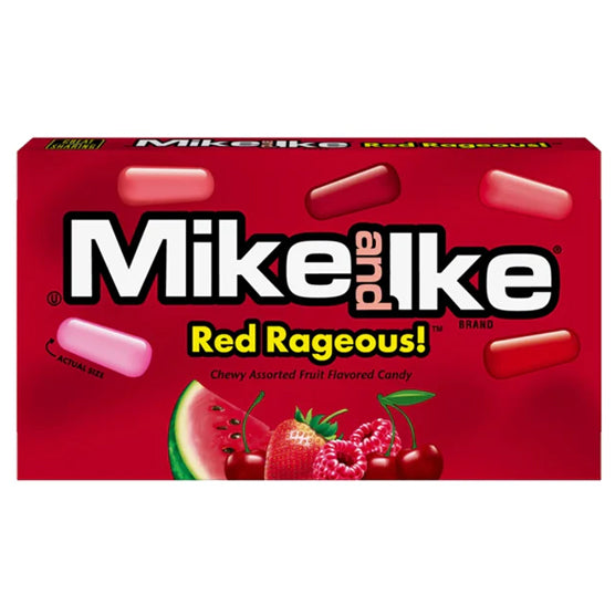 Mike and Ike Red Rageous Chewy Candy 120g
