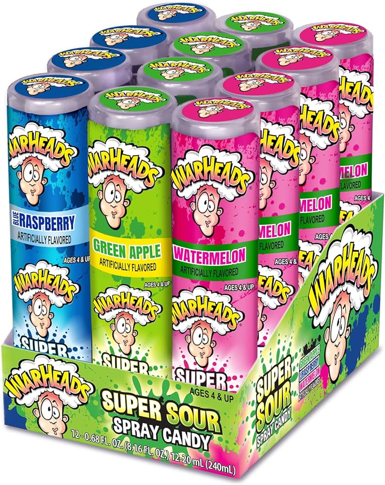Warheads Super Sour Spray Candy