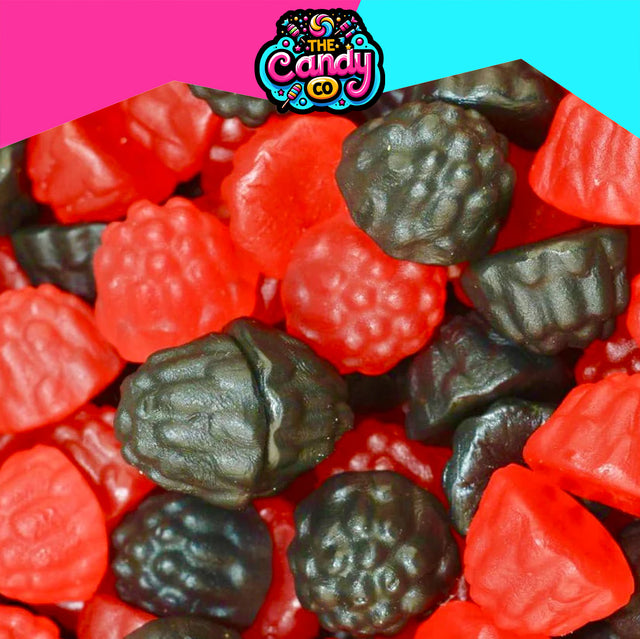 Raspberry Flavoured Gums | 100g Raspberry Gums | The Candy Co