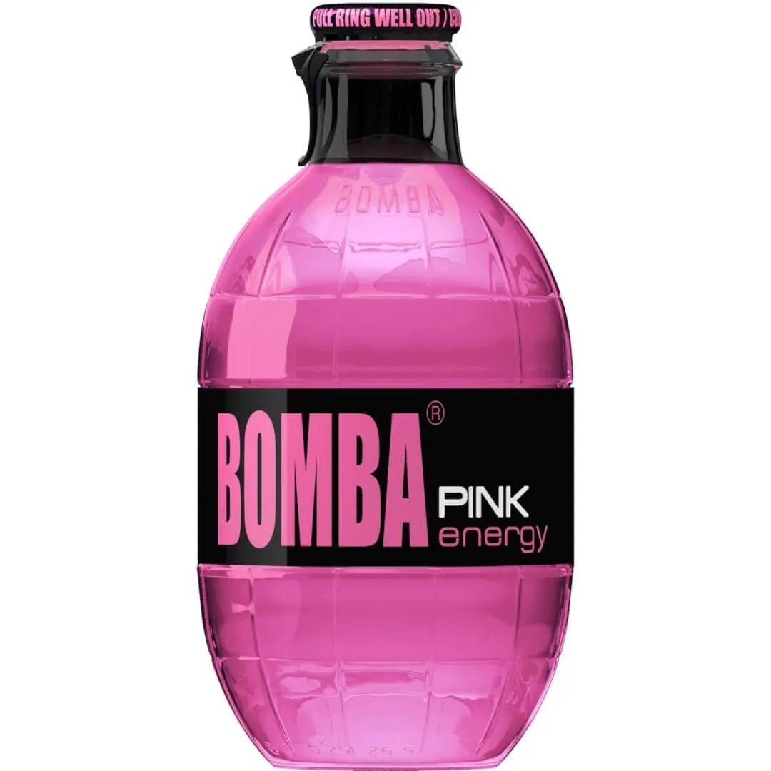 Bomba Pink Energy Drink |  250ml Bomba Drink | The Candy Co