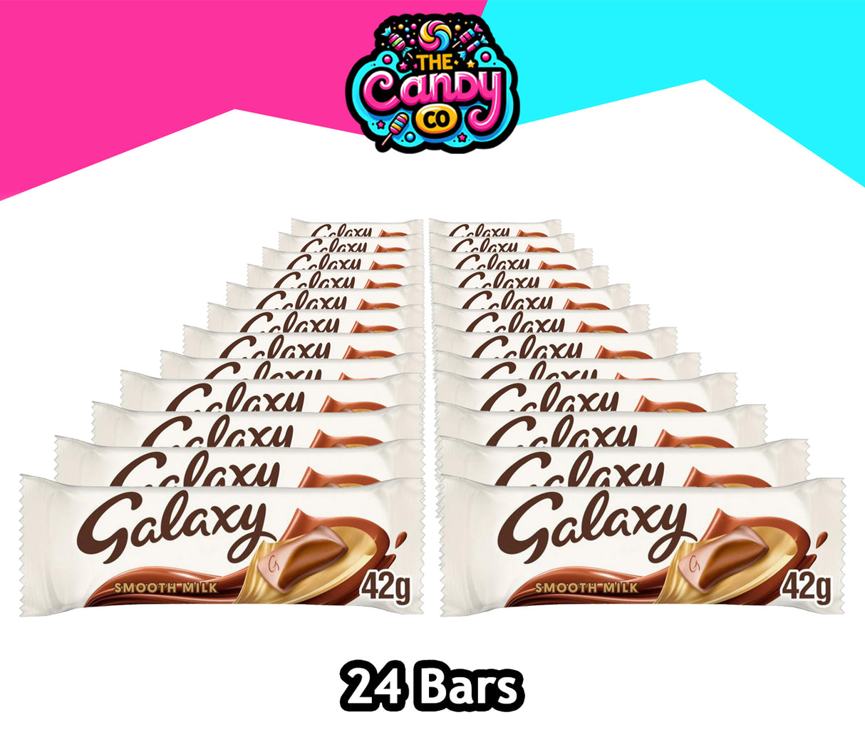 Galaxy smooth Milk chocolate 42g x 24