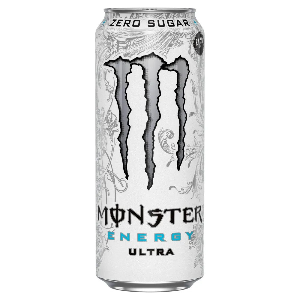 Monster Ultra 500ml Energy Drink x 12 cans