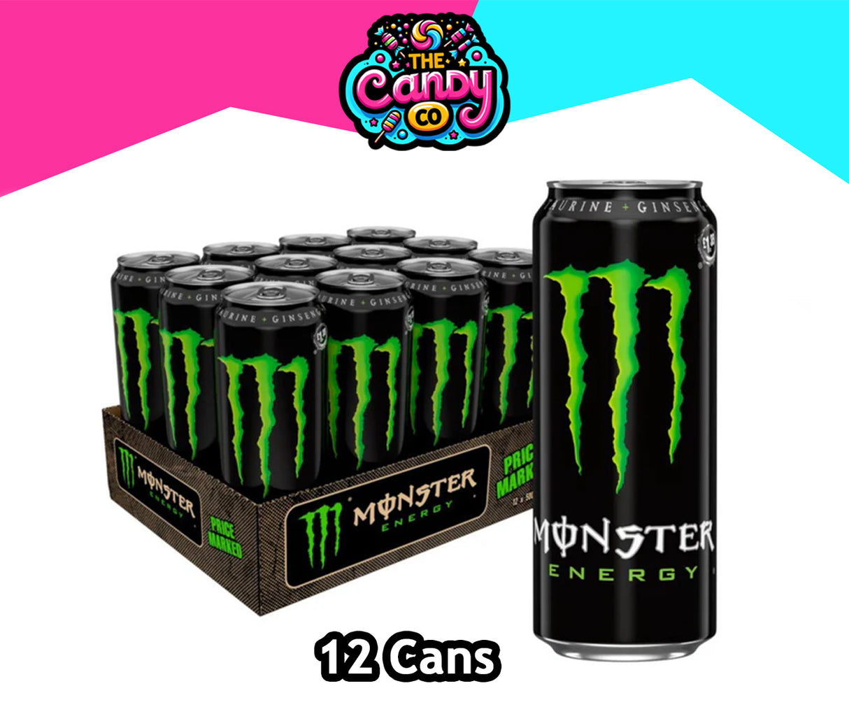 Monster Energy Drink 500ml x 12 cans