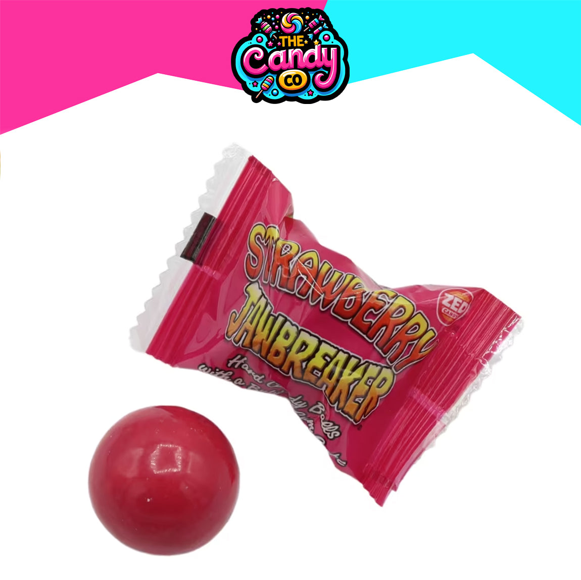 Strawberry Jawbreakers - 100g