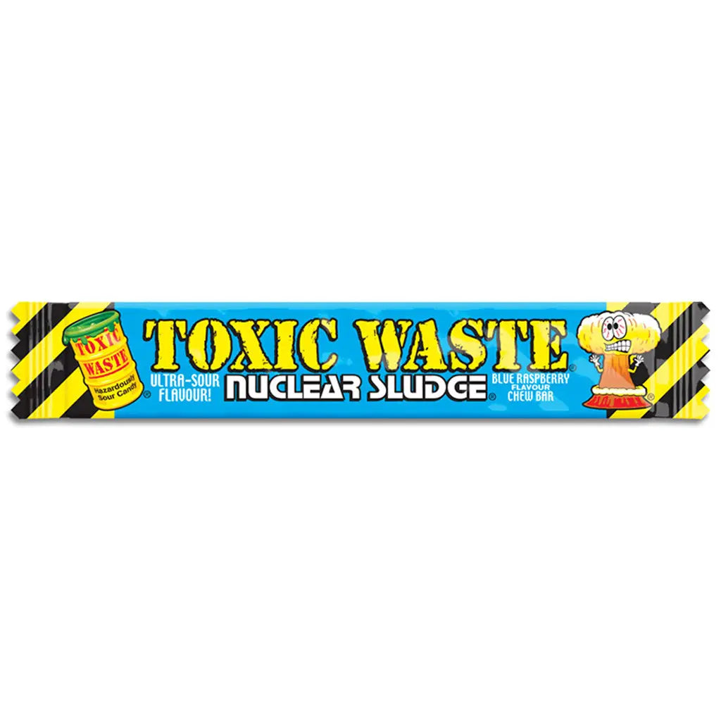 Toxic Waste Nuclear Sludge Chew Bar Blue Raspberry