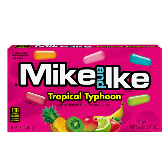 Mike and Ike Tropical Typhoon Chewy Candy 141g